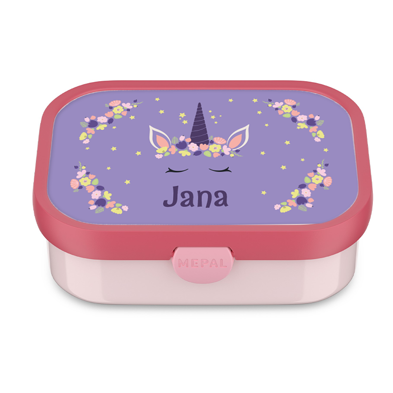 MEPAL Znünibox schlafendes Einhorn