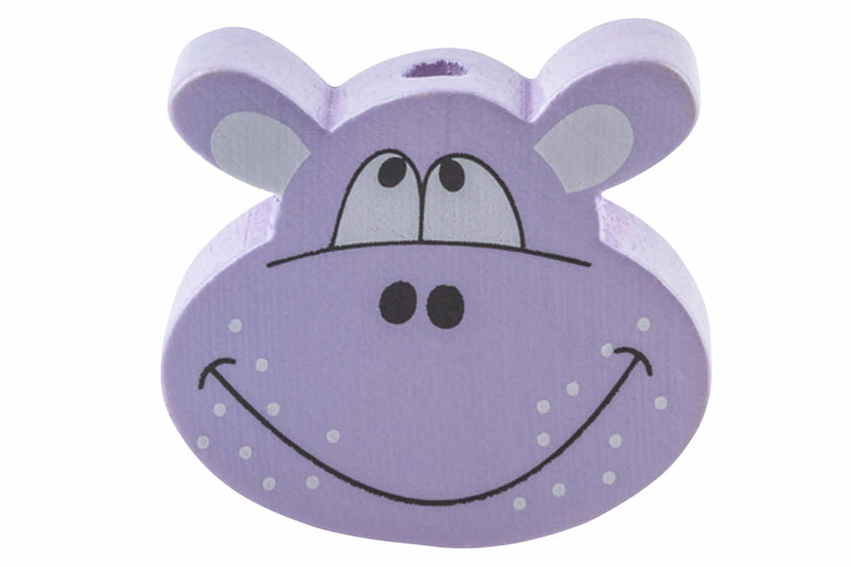 Motivperlen Hippo