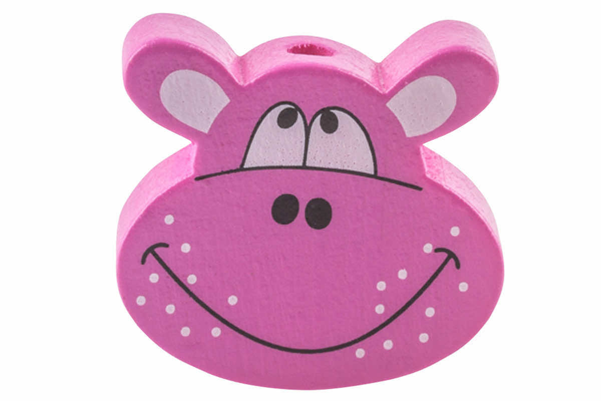 Motivperlen Hippo