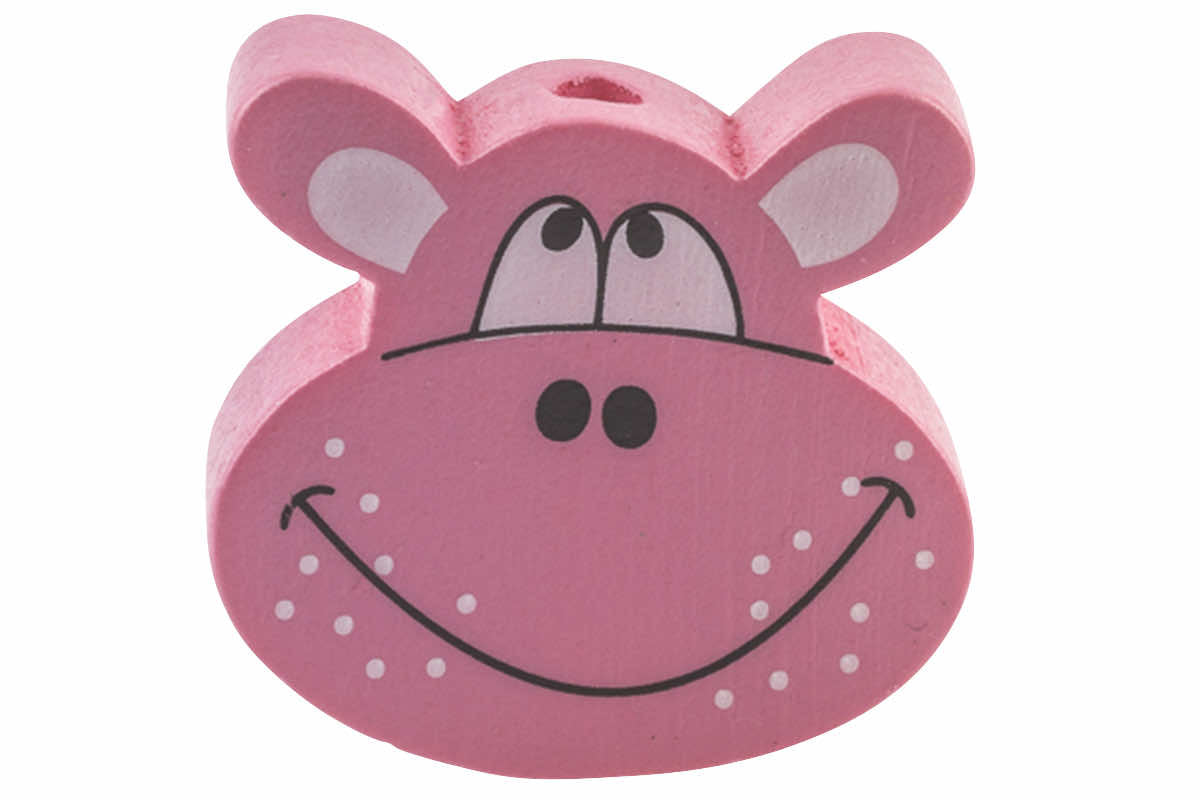 Motivperlen Hippo