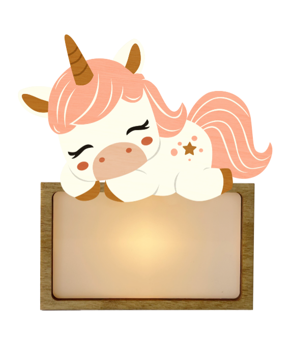Veilleuse licorne DIY