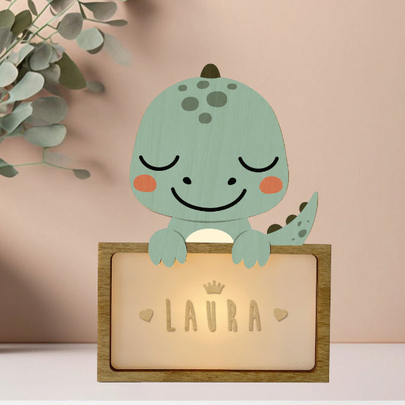 Veilleuse dinosaure DIY