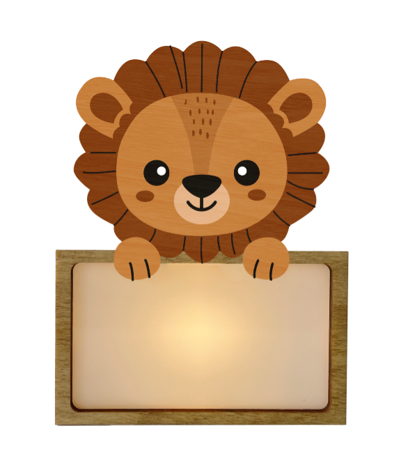 Veilleuse lion DIY