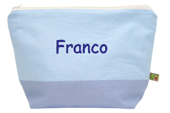 Necessaire pastellblau
