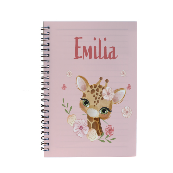 Giraffe Girl notebook