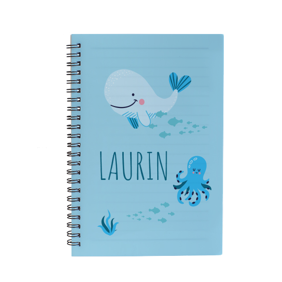 Notizbuch Walfisch