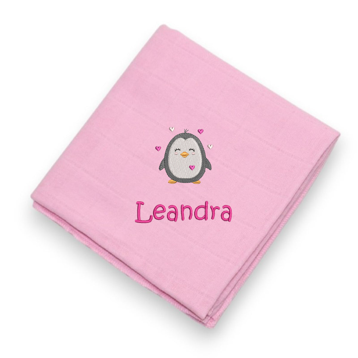 Nuscheli Pinguin Herzen