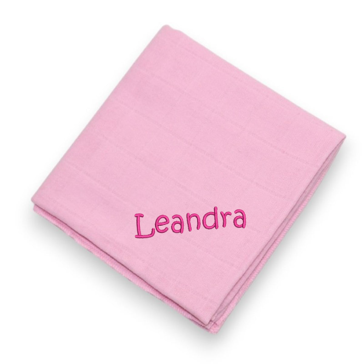 Nuscheli 60x60 bestickt mit Name
