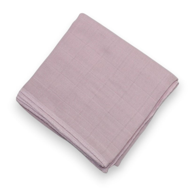 Nuscheli uni 62x62 rose brown