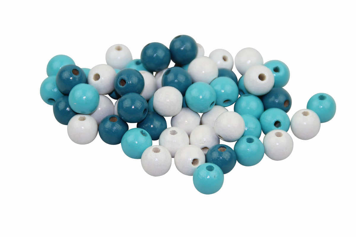 Perles de bois 8 mm
