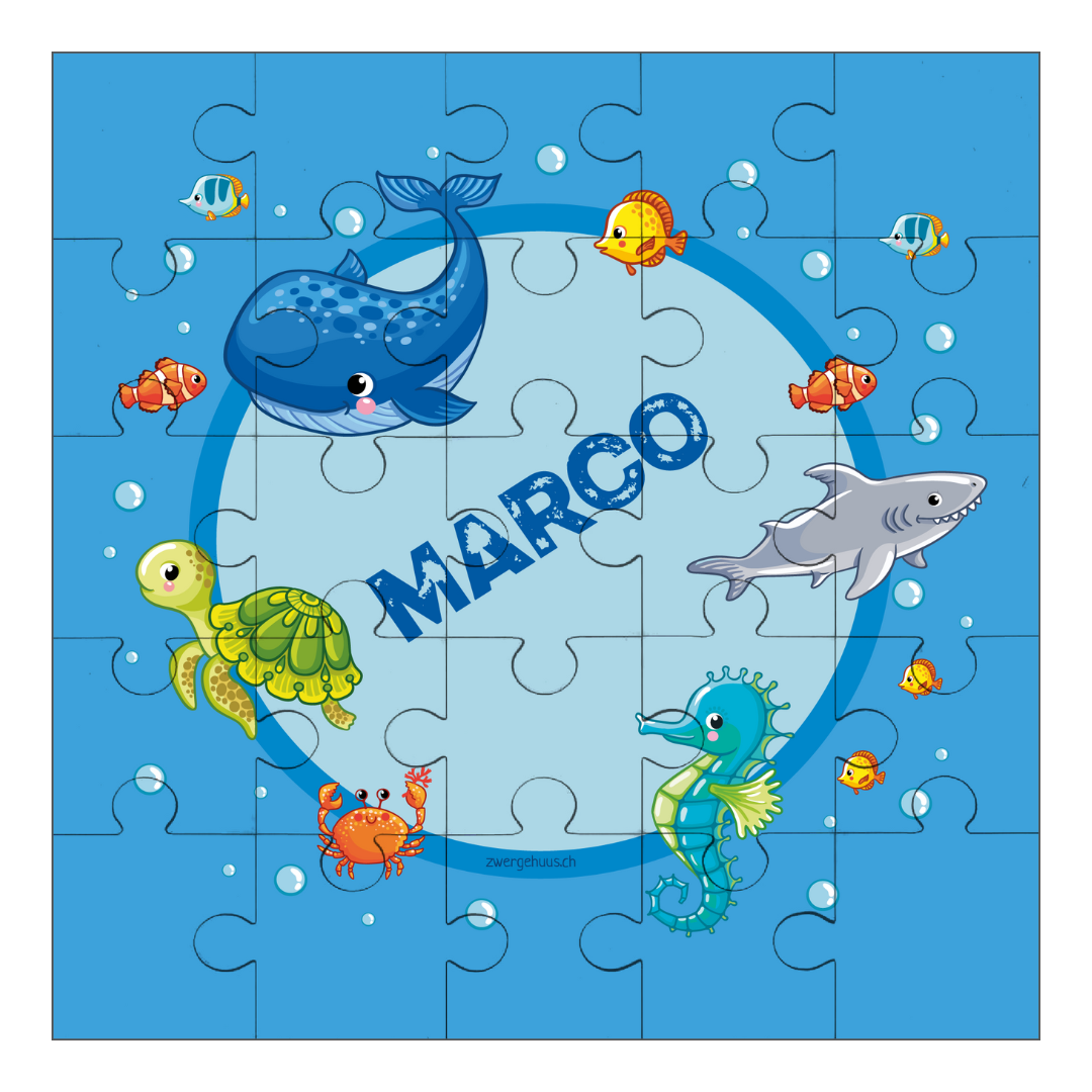 Puzzle Unterwasserwelt