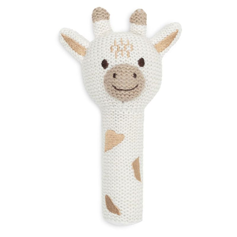 Rassel Giraffe weiss