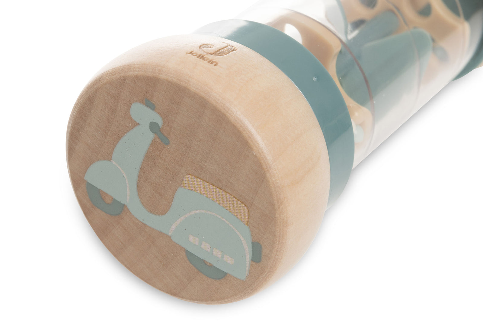 Regenmacher aus Holz als Babyspielzeug