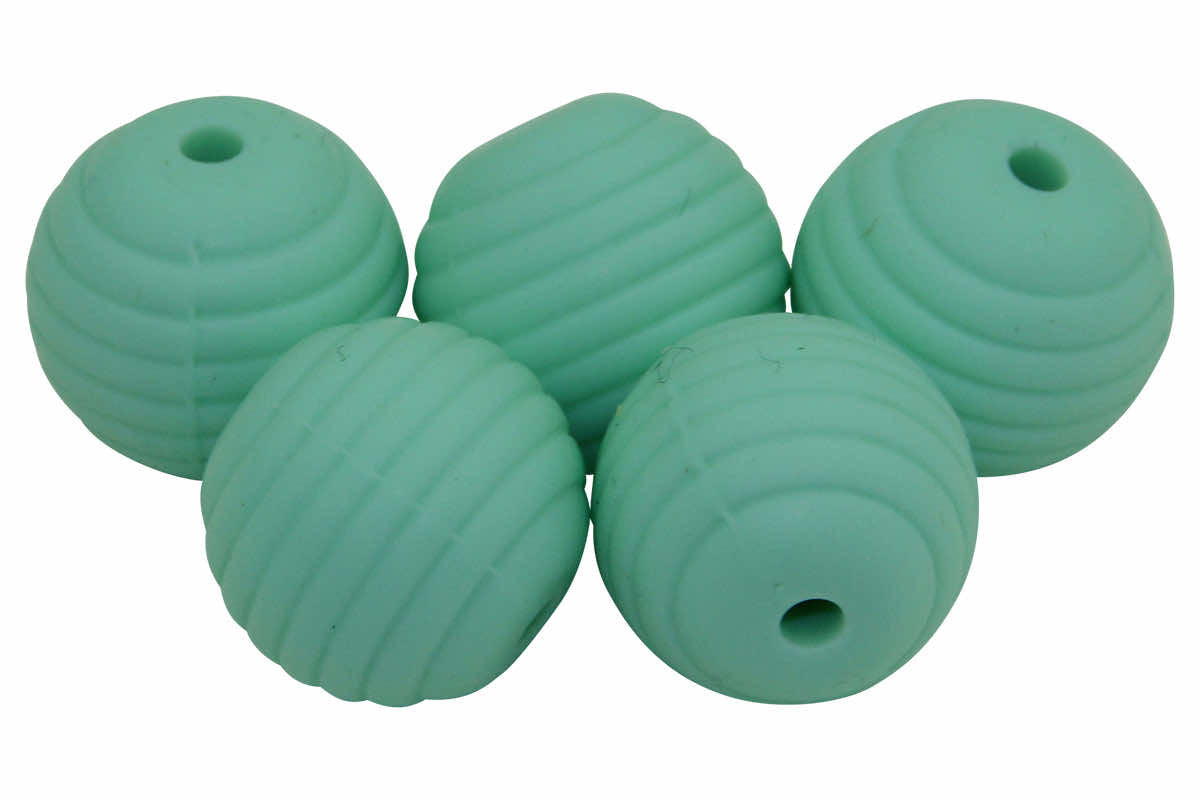 Perle de perle de silicone 14 mm