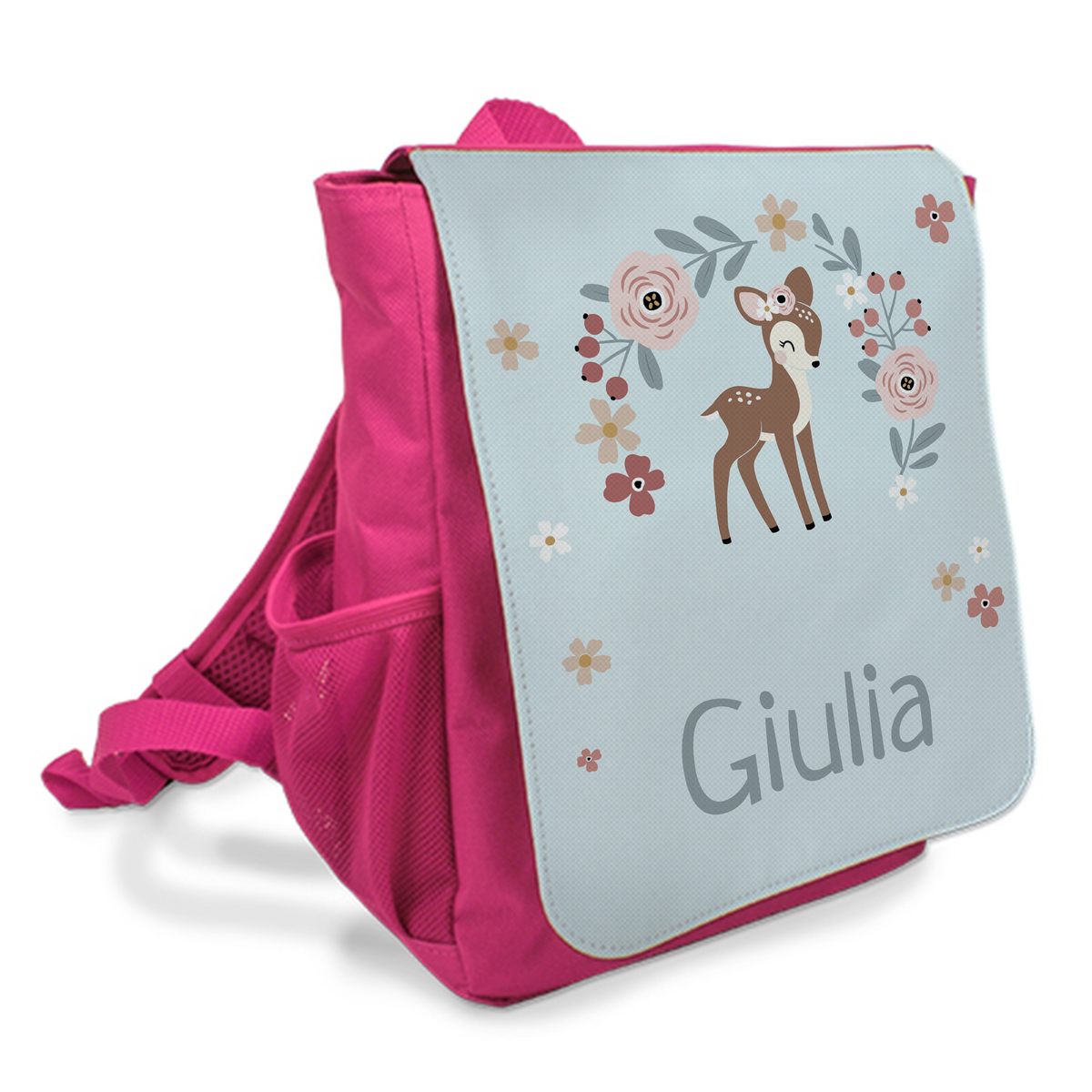 Kinder Rucksack Reh