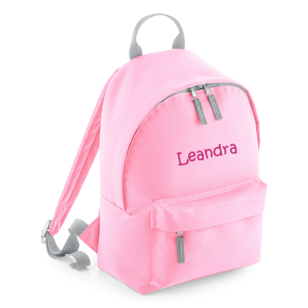 Rucksack pastellrosa mit Name