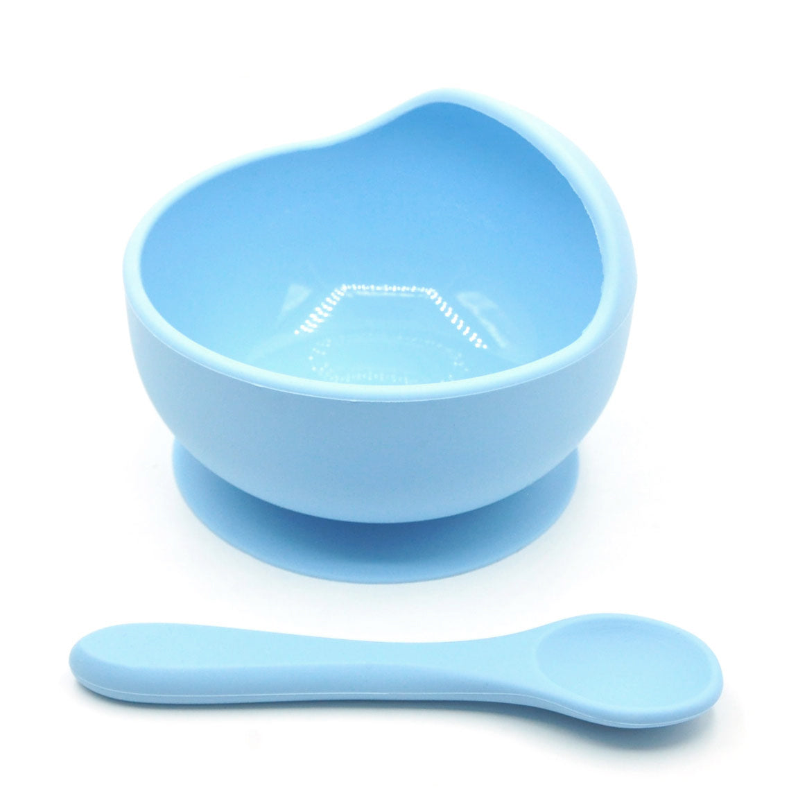 Silicone Bowl pastel bleu