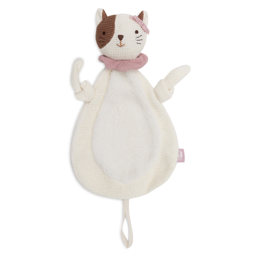 Schmusetuch für Babys mit Katzenmotiv