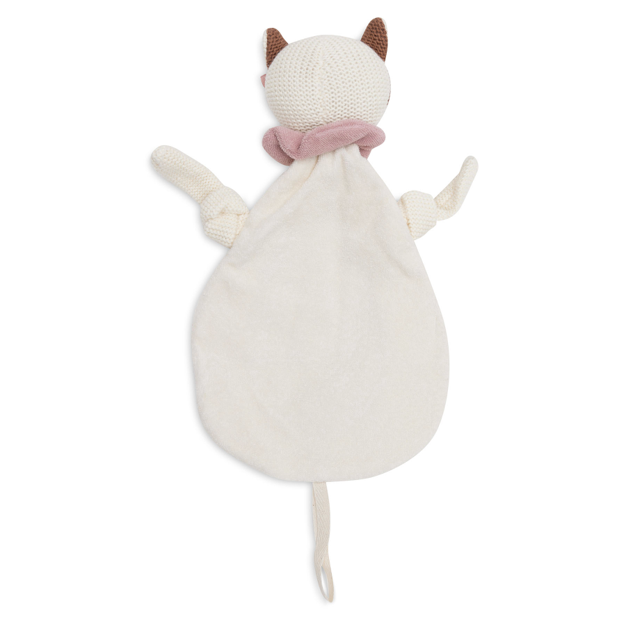 Schmusetuch für Babys mit Katzenmotiv