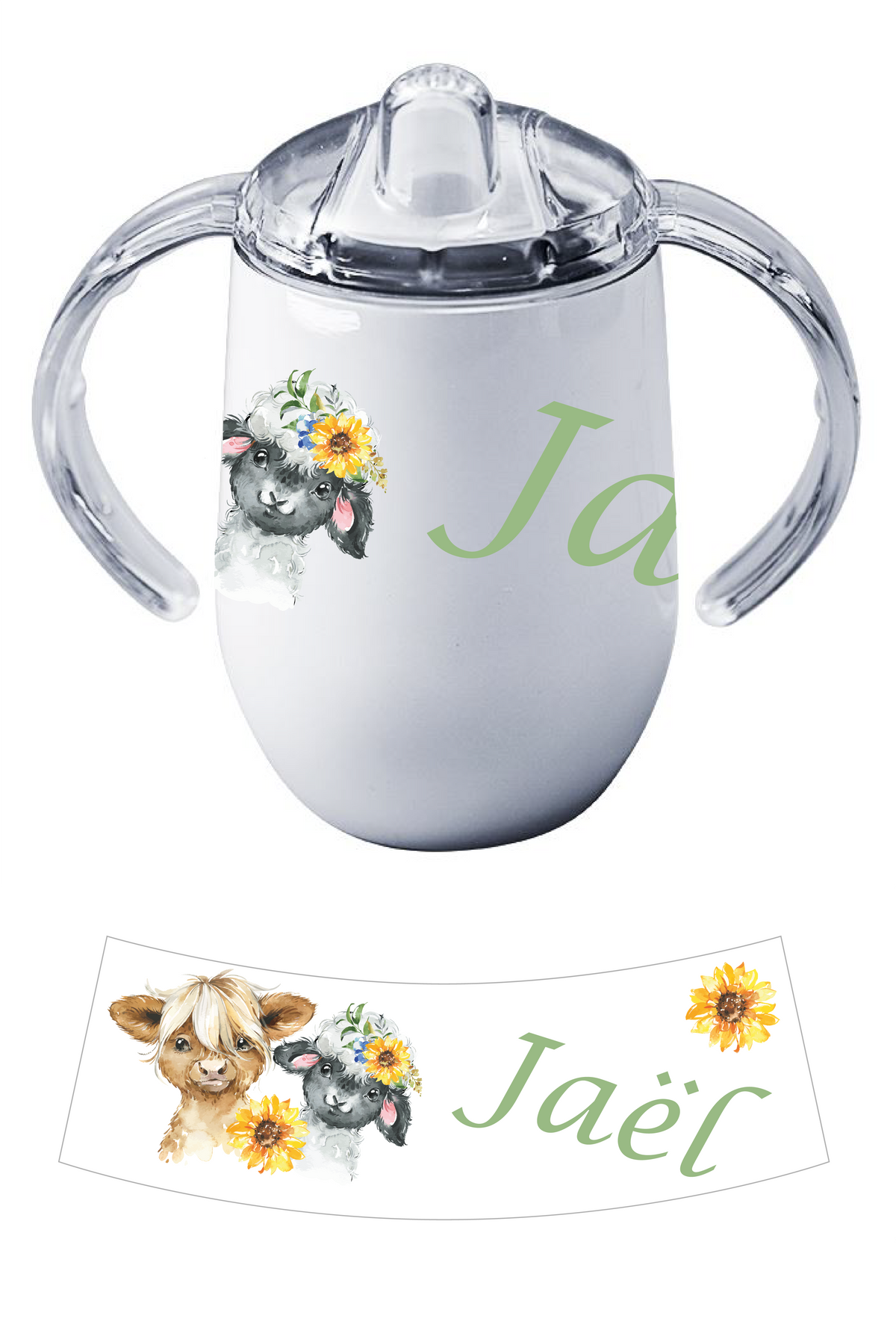 Thermo mug Highland animals