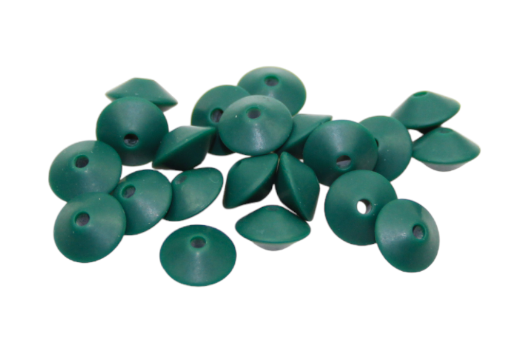 Silikon Linsenperle spitz