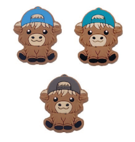 Silicone Motif Highlandkuh chapeau