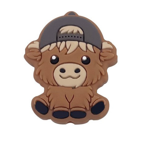 Silicone Motif Highlandkuh chapeau