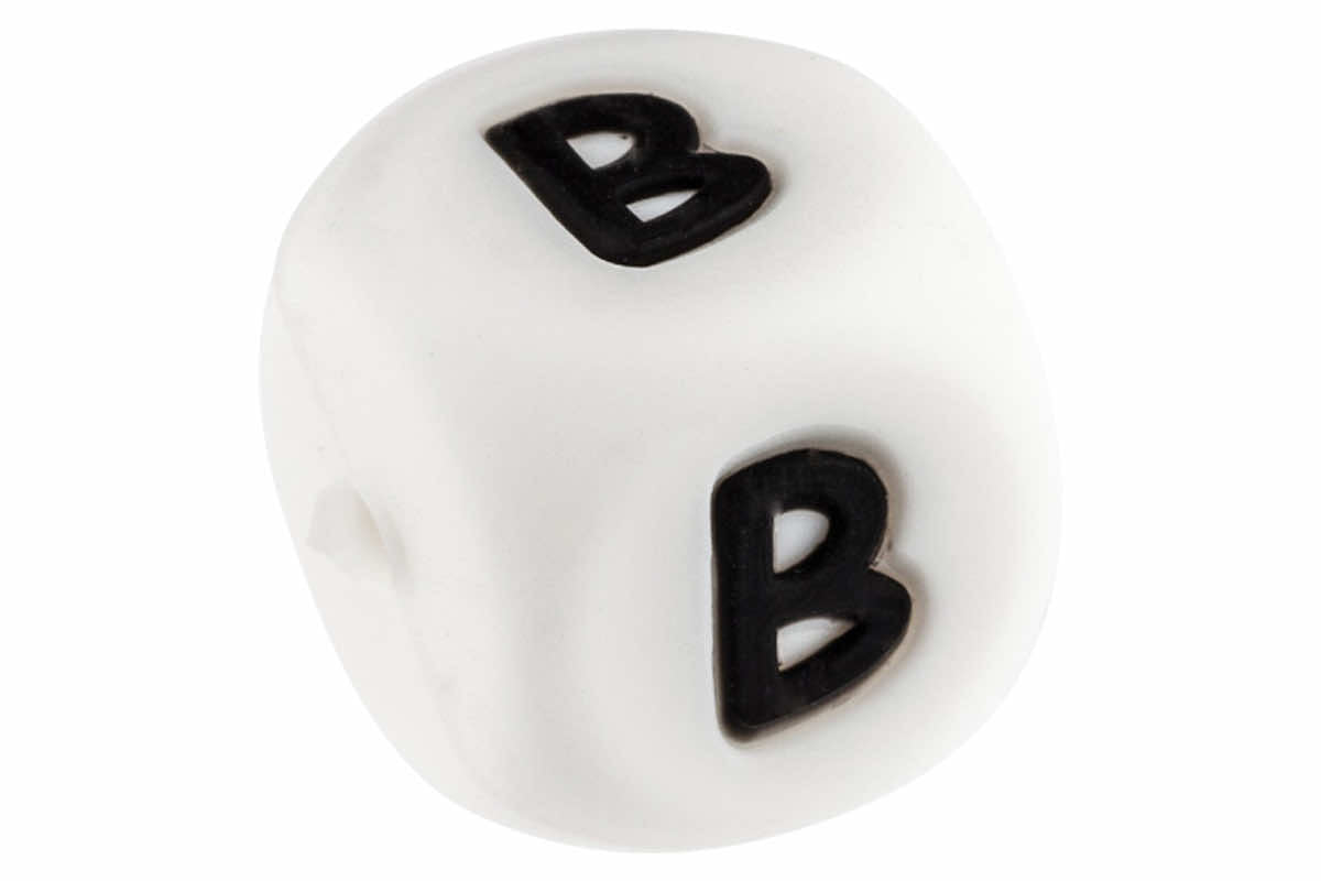SILIKON 12mm Buchstabenwürfel