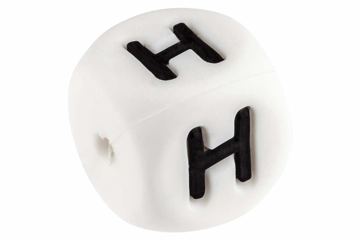 SILIKON 12mm Buchstabenwürfel