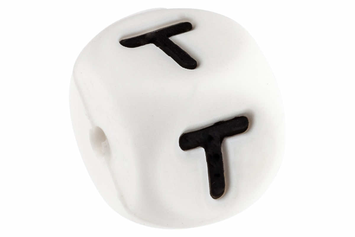 SILIKON 12mm Buchstabenwürfel