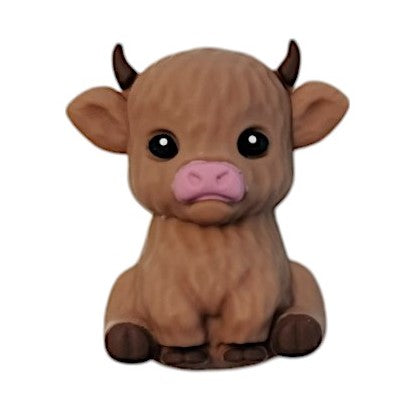 Silicone Motif 3D Highland Cow