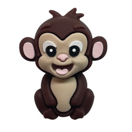 Silicone motif 3D monkey