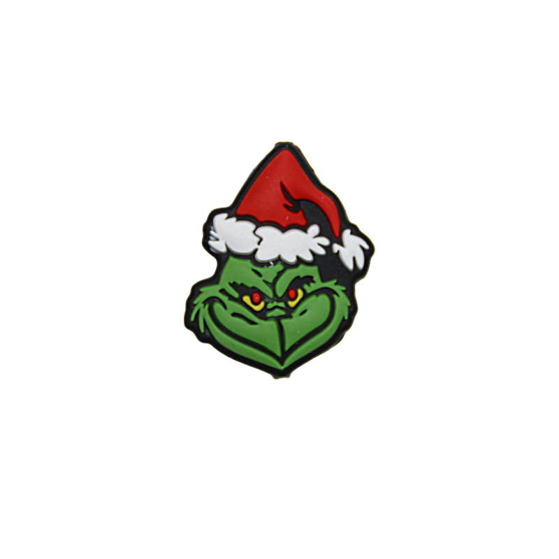 Silikonmotiv Grinch zum basteln für Nuggiketten
