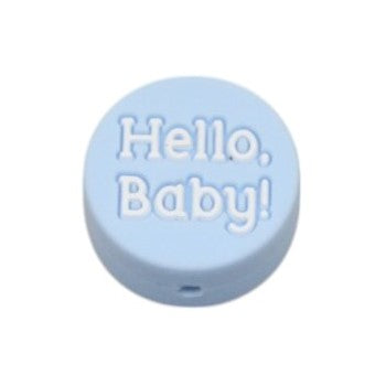 Motif en silicone bonjour bébé