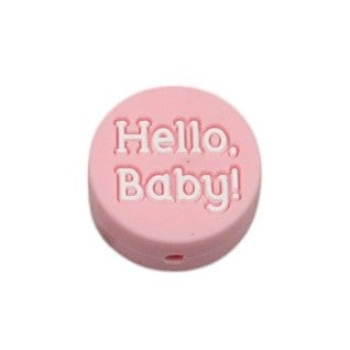 Motif en silicone bonjour bébé