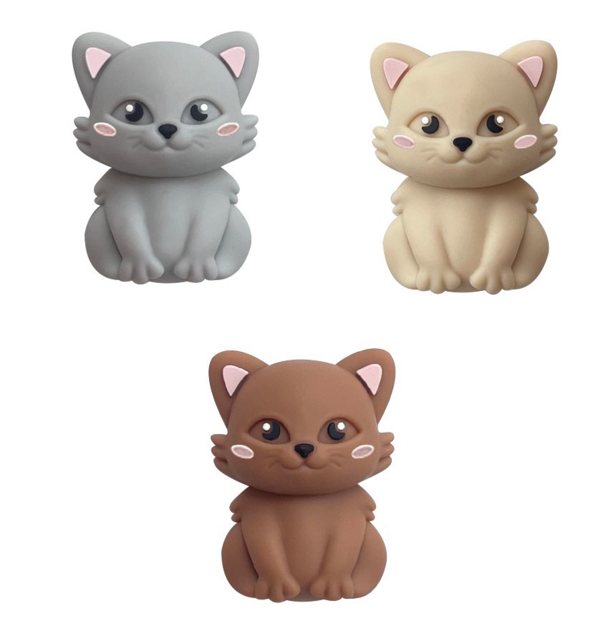 MOTIF SILICONE CAT 3D