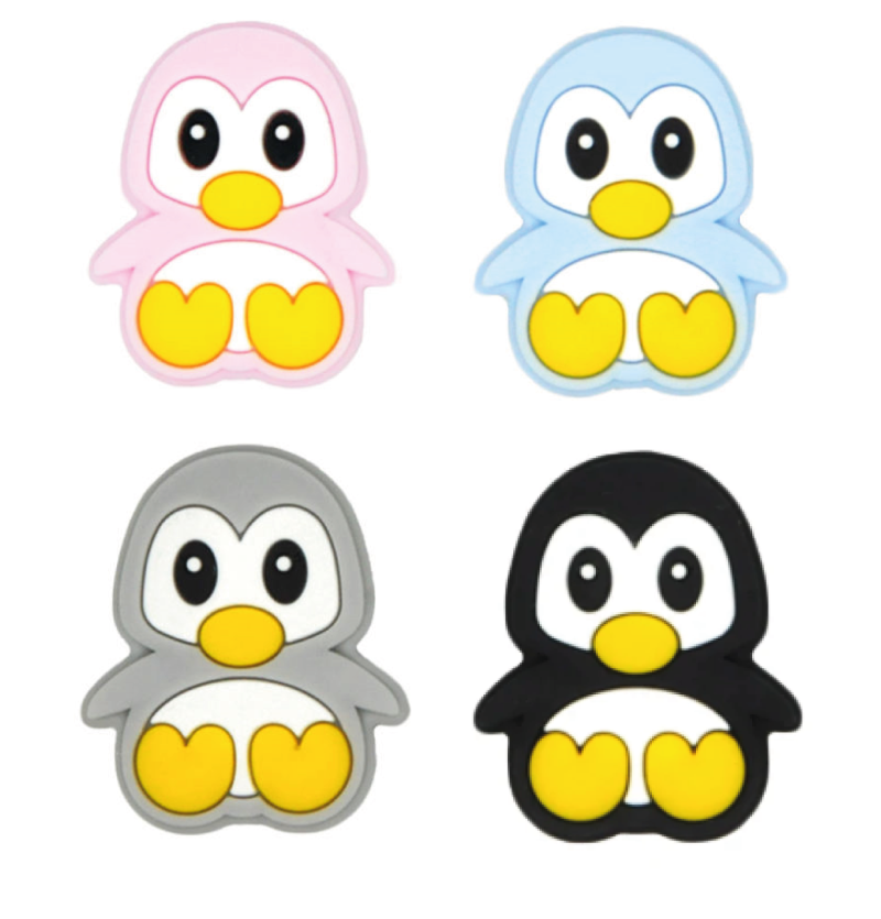 Motif en silicone pingouin