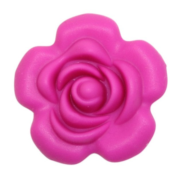 Motif en silicone rose grande