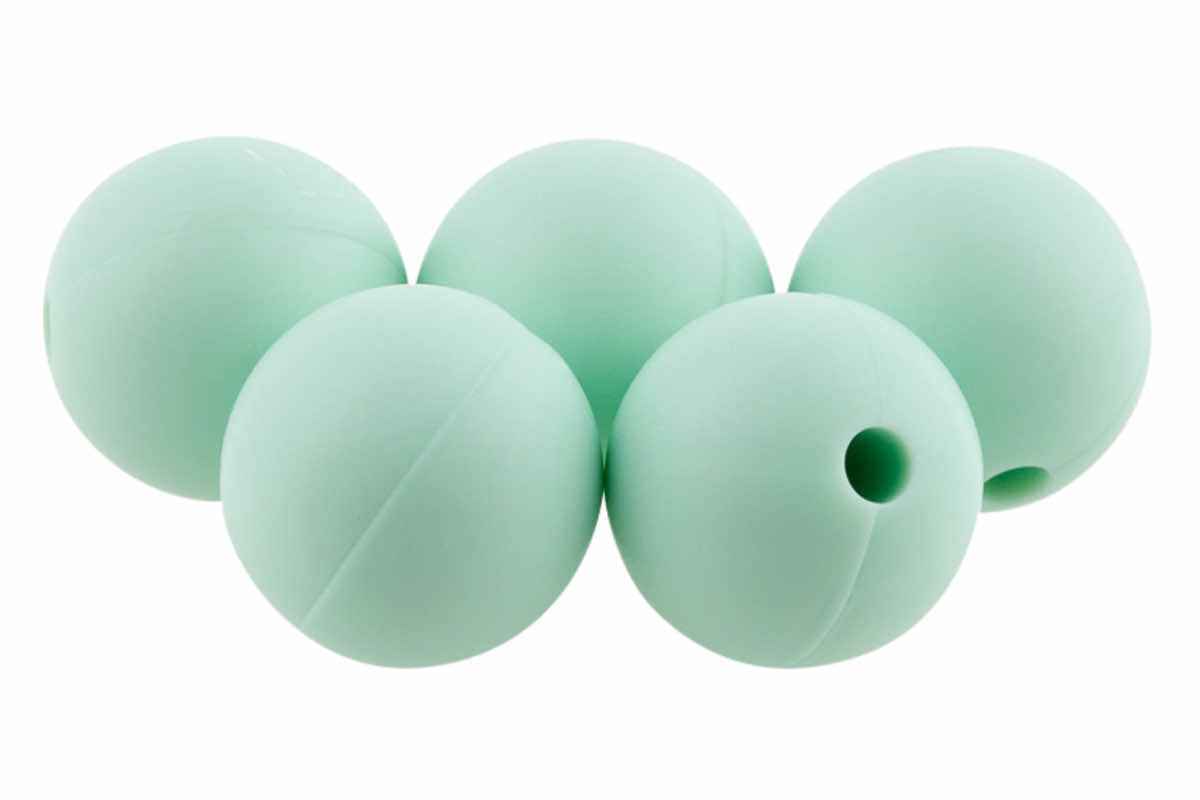 Silikonperle 9mm