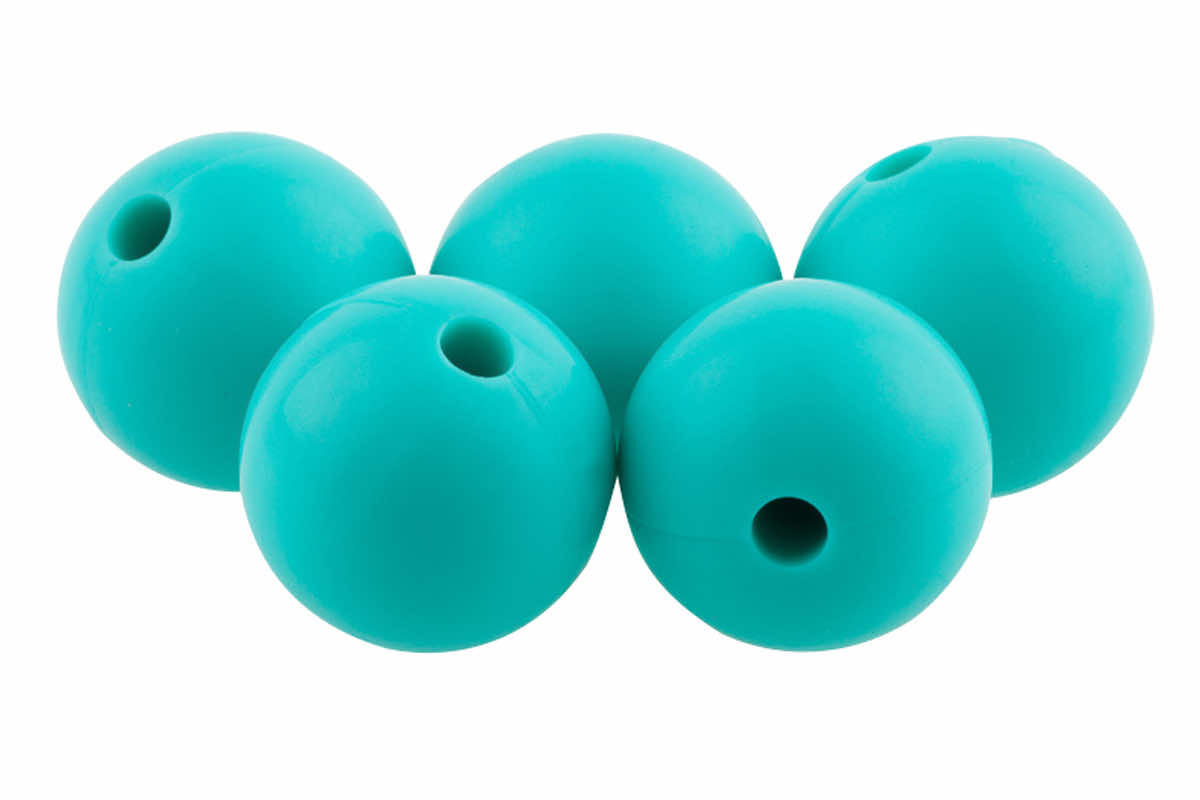 Silikonperle 9mm