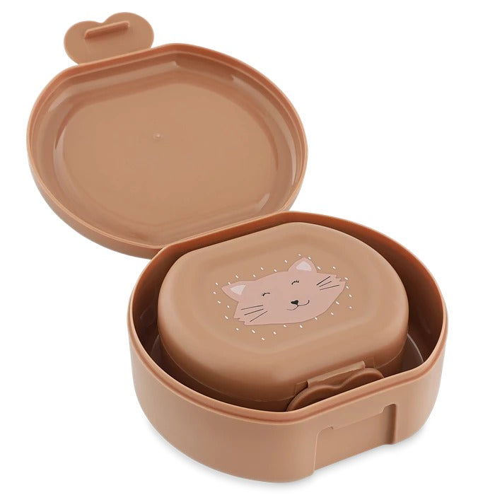 Snackbox mit Klickverschluss 2er Set Katze