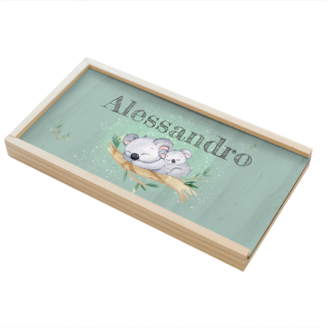 Stiftebox Holz Koala