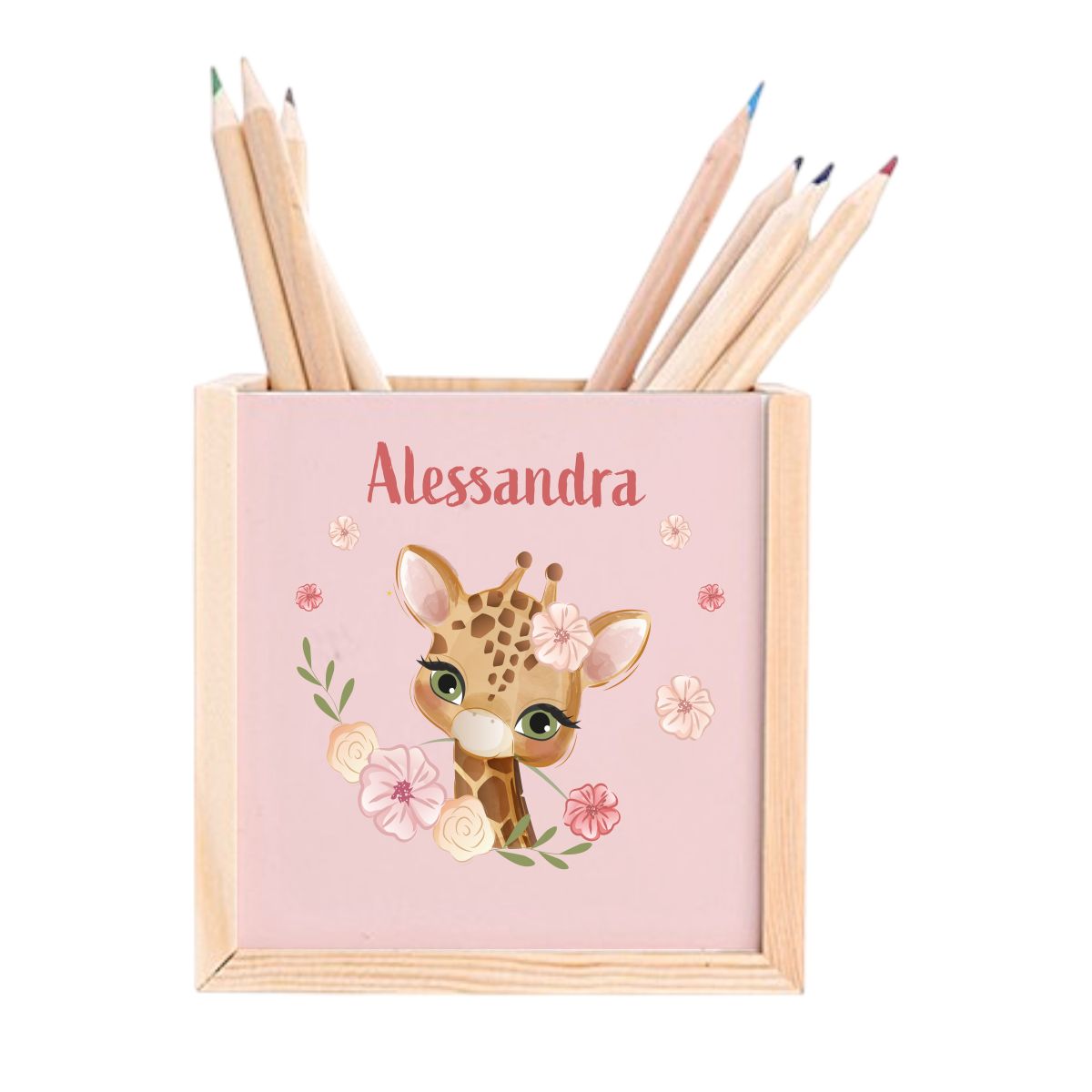 Porte-stylo Girafe Girl