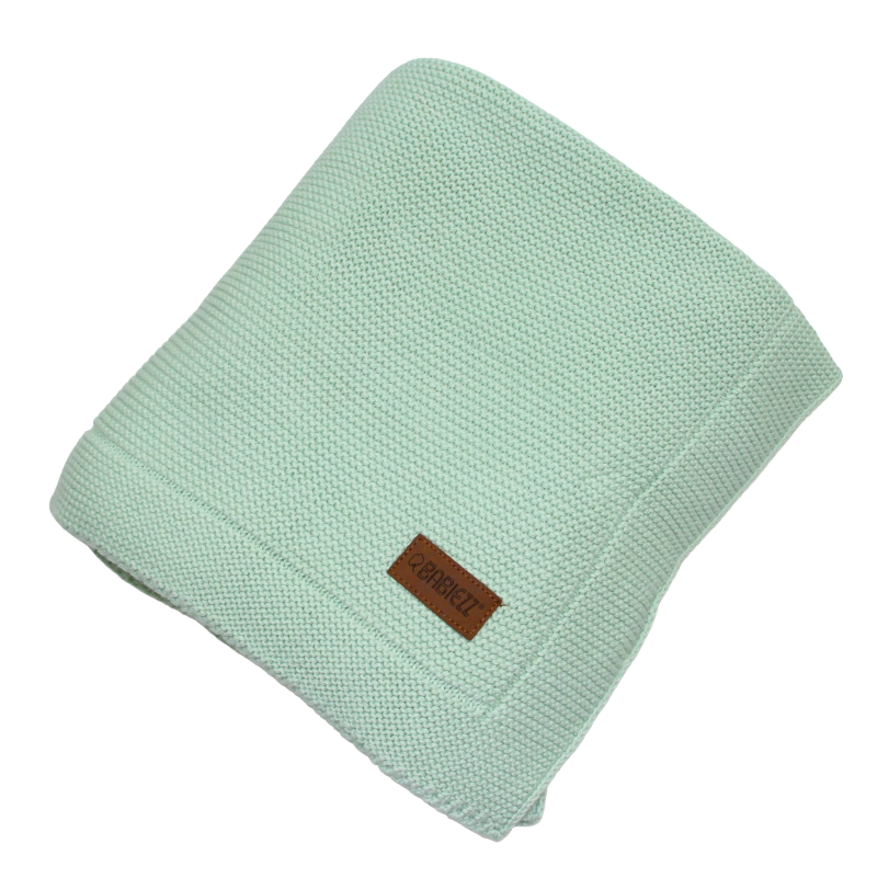 Couverture bébé et couverture câblée gris rose