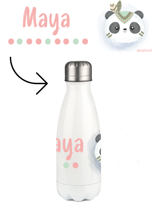 Bouteille thermique 350 ml de panda