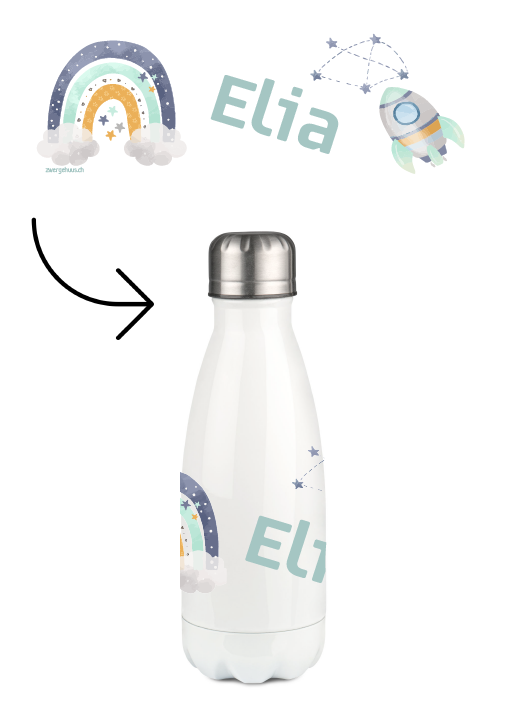 Bouteille thermique 350 ml d'espace