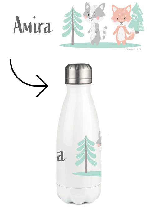 Thermos flask 350ml forest