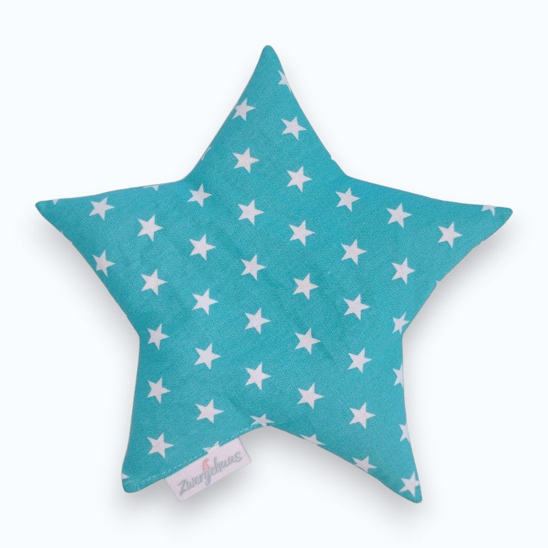 Greed Greed Pillow Stars Aqua