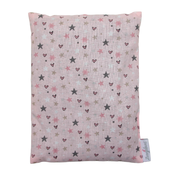 Grape seed pillow stars & hearts