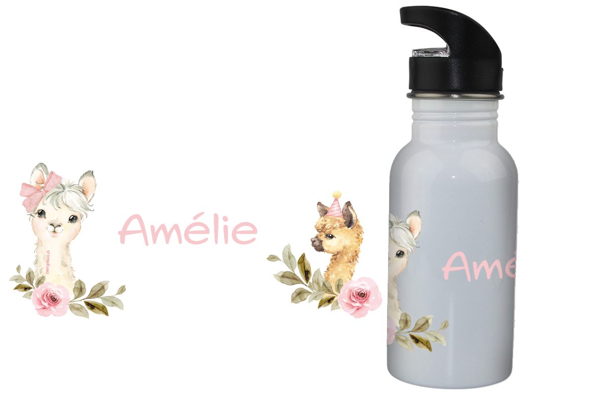Llama Duo drinking bottle